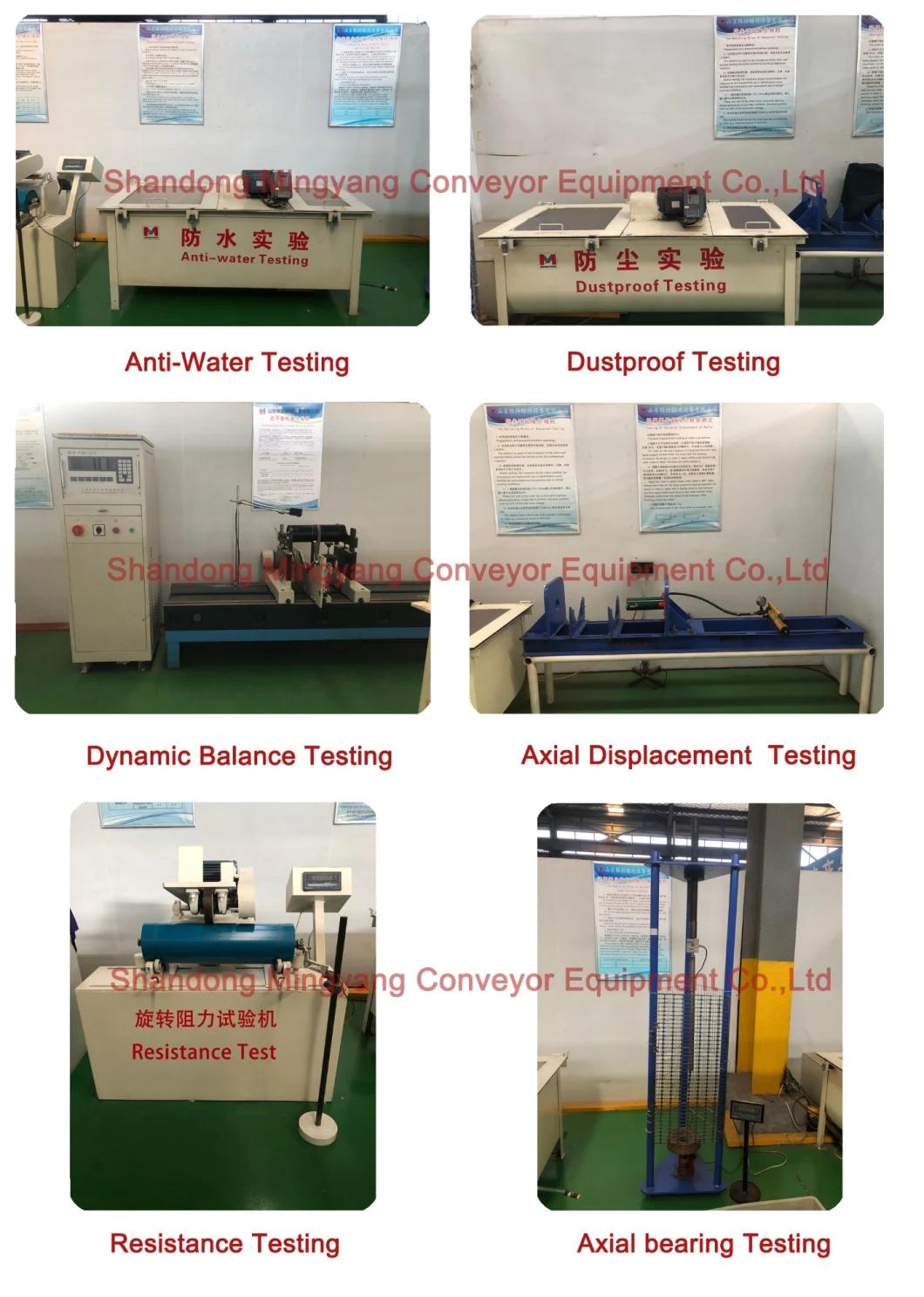 Conveyor Trough Transition Frame Self-Aligning Idler