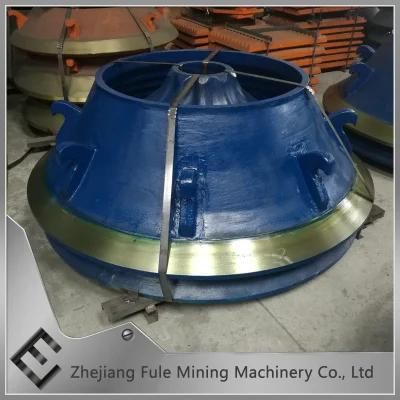 High Manganese Steel Casting Mantle/Concave for Cone Crusher Spare Parts