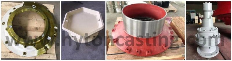 Rubber Mount HP300 Cone Crusher Spare Parts Bumper Plate Elastic Damper Apply to Nordberg Protective Bellows