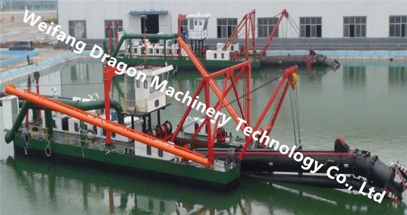 Cutter Suction Dredger with Anchor Boom