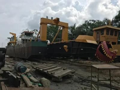China Made 20 Inch Cutter Suction Sand Dredger Is Popular in Bangladesh