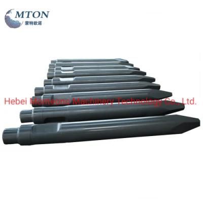 Soosan Hydraulic Hammer Parts Hydraulic Breaker Chisel Sb81 Tool