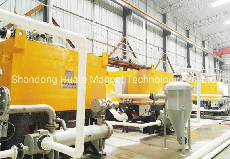 Wet Electromagnetic High Gradient Slurry Magnetic Separator for Remove The Impurities From Silica Sand/Feldspar/Kaolin From China