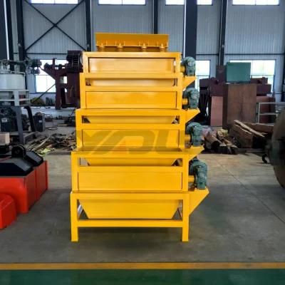 High Efficiency Dry Type Magnetic Roller Separator Equipment Cr 250*1500