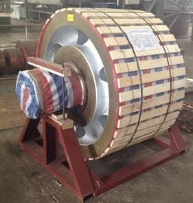 Ductile Iron Assembly of Support Roller Fro Rotary Kiln