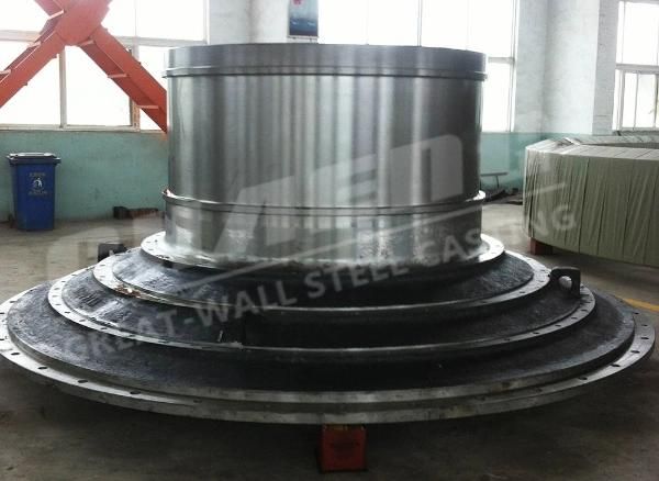 Heavy Casting Parts Ball Mill End Cover