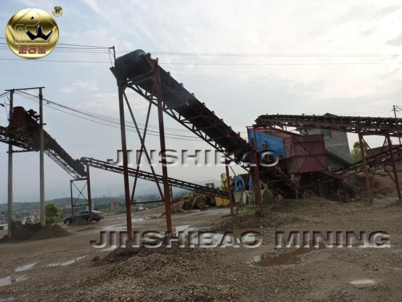 Mining Construction Equipment Electric Stone Gravel Sand Mobile Belt Conveyor Customized