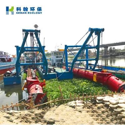 Hydraulic Control Engine River Ports Sand Dredging Cutter Suction Dredger