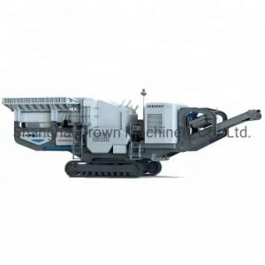 Granite Marble Cobble Crawler Mobile Stone Impact Crusher