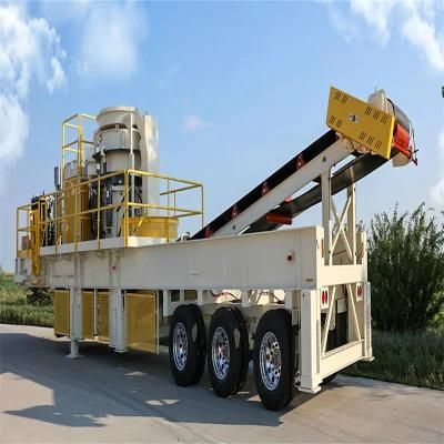 Track Mounted Stone Mobile Cone Crusher with Large Capacity for Aggregate Mobile Crushing ...