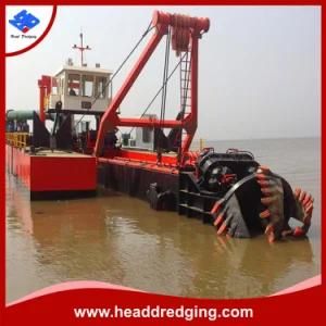 Sand Mining Dredger with Cutter Head for Sale Sand Pumping Dredger Machinery