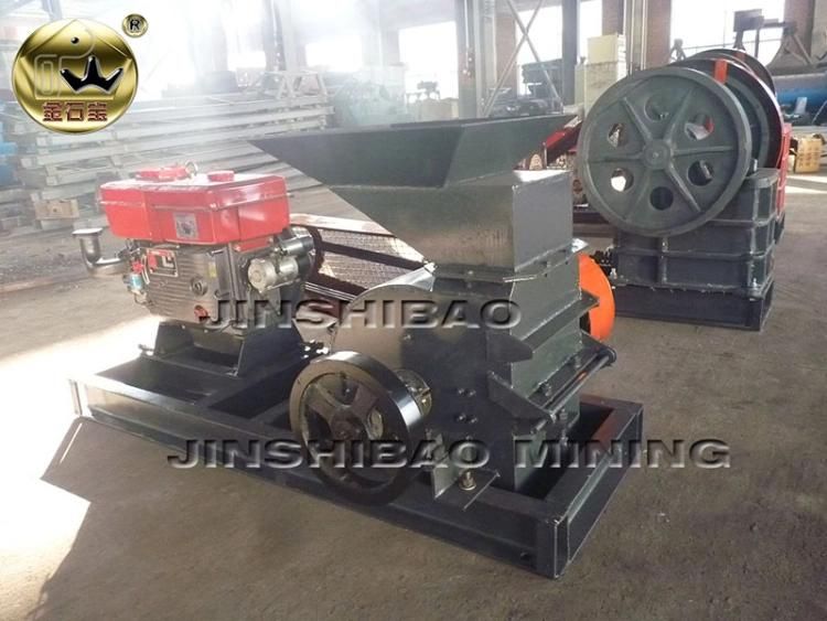 2021 Small Gold Ore Hammer Mill Diesel /Electric Engine Rock Gold Crushing Mill