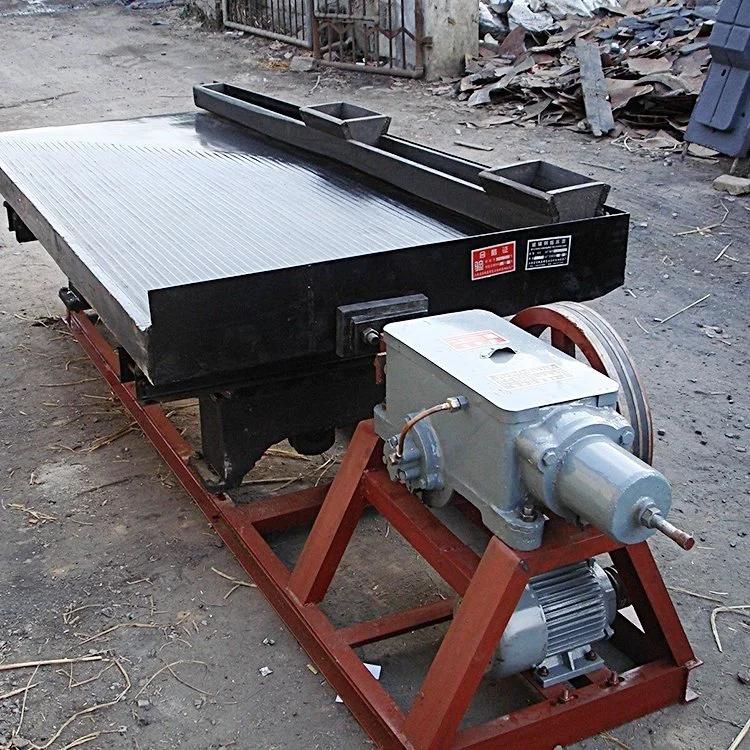 High Recycle Rate Gravity Separation Shaking Table for Gold