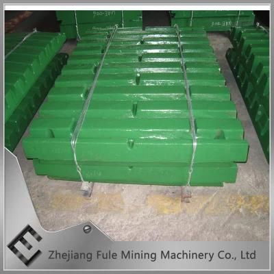 Steel Casting Swing Tooth Jaw Plate for Jaw Crusher