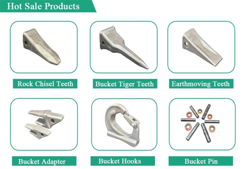 Mining Machinery Parts 7t3402 Forged Bucket Tiger Tooth