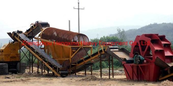 Stone Dust Sand Washing Machine, Bucket Wheel Sand Washer