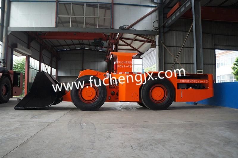 China New Diesel Underground front discharge scraper for tunnel