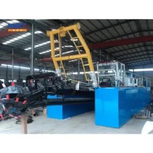 China Good Quality Cutter Suction Mud Dredger with PE Pipe