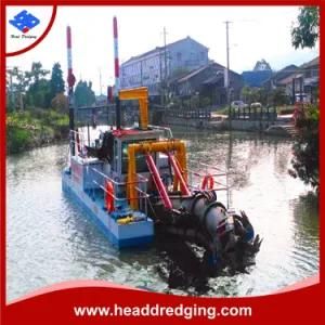 Head Dredging Sand/Mud Cutter Suction Dredger Ship