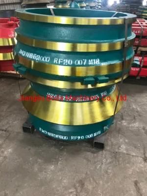 Mining Equipment Gp500s Cone Crusher Manganese Steel Wear Parts Mante Concave