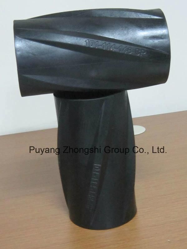 Spiral Blades Composite Centralizer with Metal Rings