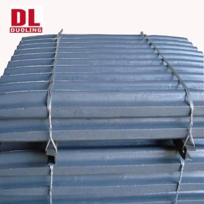 Jaw Crusher Wear Parts High Manganese Mn13cr2 Liners Jaw Plates