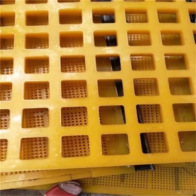 Polyurethane Rubber Vibrating Screen Panel for Sand and Stones