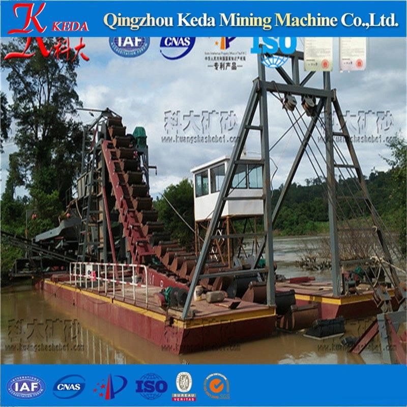 River Chain Bucket Sand Dredger for Sale