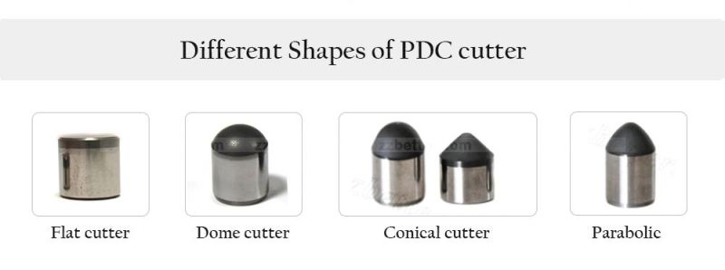 1906 1304 1308 1313 Polycrystalline Diamond Compact Drilling Bits PDC Cutter