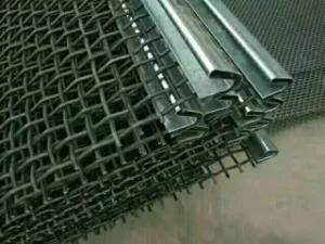 Heavy Duty Metal/Ss/65 Mn Woven Crimped Wire Vibrating Screen Mesh for Vibrating Stone ...