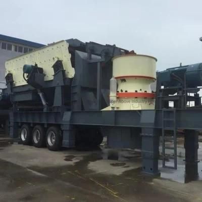 Portable Crusher Construction Waste Mobile Crushing and Screen with Stable Performance