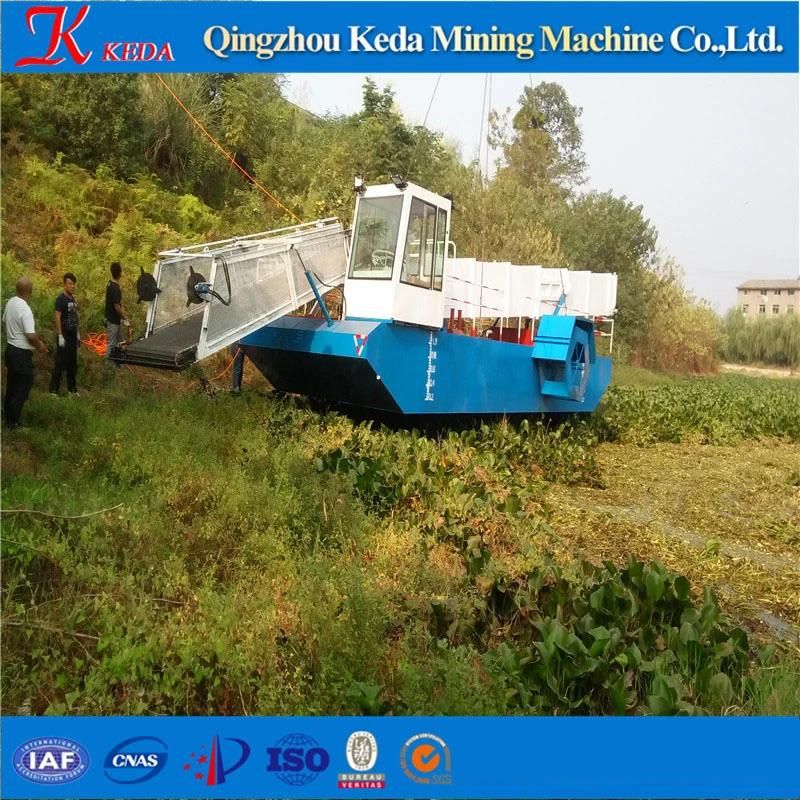 Aquatic Weed Harvester River Weed Cleaning Boat