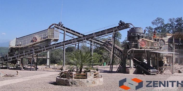 100-500tph Quartz Mining Stone Crusher Machine