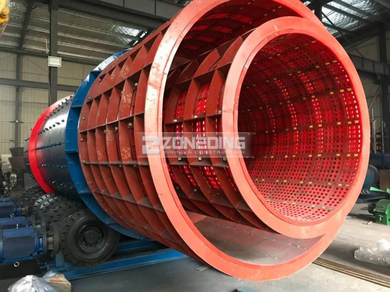 Drum Roller Sand Washer, Rotary Stone Washer, Roll Sand Washing Machine