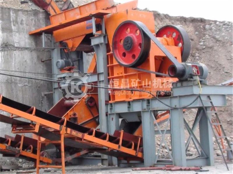 Diesel Engine Portable PE Small Crushing Equipment Stone Jaw Crusher for Sale Low Price List