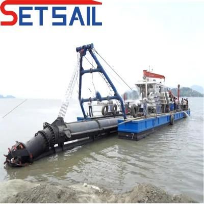 Low Price 14 Inch Cutter Suction Dredger with Hydraulic Winch