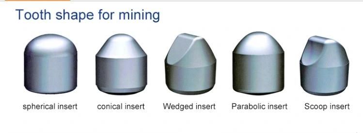 Grewin-Tungsten Carbide Button Tips for Mining