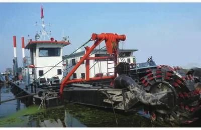 Bucket Wheel Gold Mining Dredger Used in River for Sale