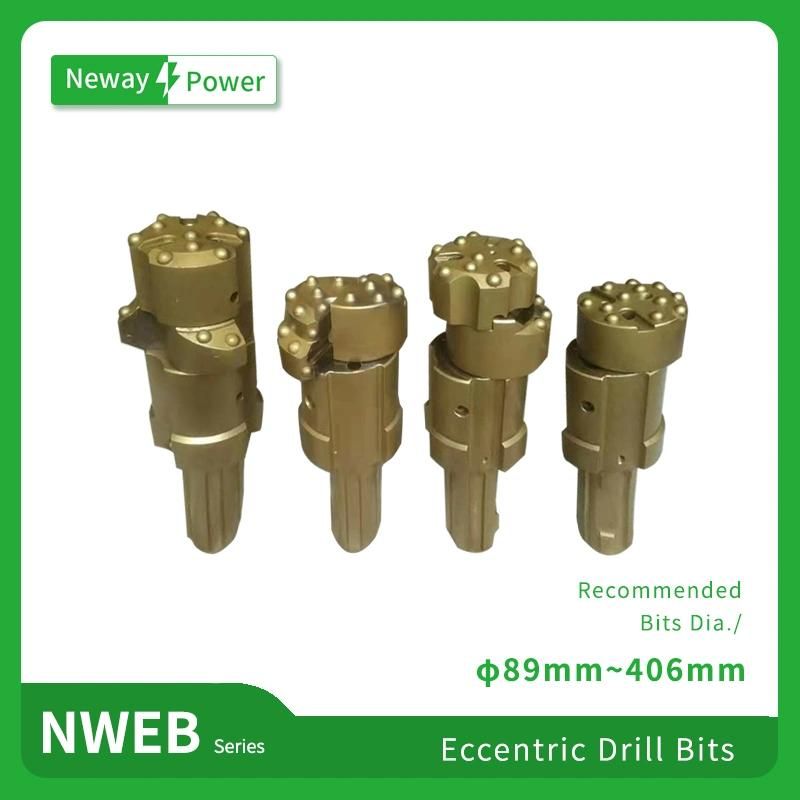 Reaming Dia. 168mm Eccentric Overburden Casing Drilling Bit for Hole Drilling