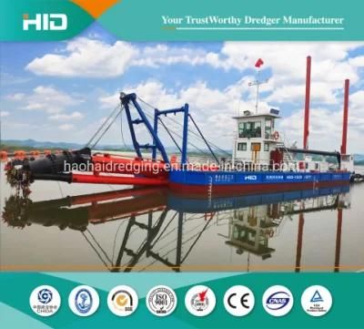 HID Brand Water Flow 4000m3/H Dredging Depth 15m Cutter Suction Dredger for Lake Dredging