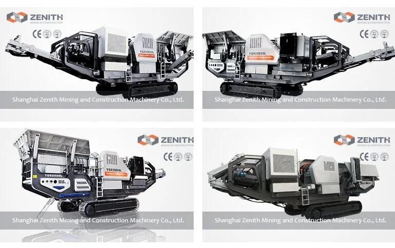 Zenith High Efficiency Diesel Rock Crusher