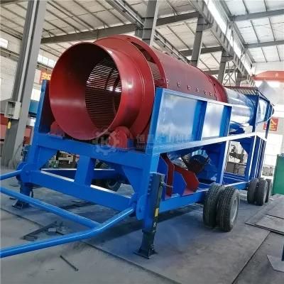 Zimbabwe River Gold Washing Plant Mobile Gold Washer Machine Trommel Screen Separator