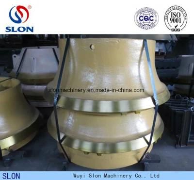 Mining Machinery Sandvik Cone Crusher Parts for Concave and Mantle