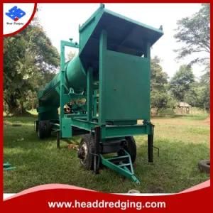 Head Dredging Customize Designed Mobile Gold Mining Equipment