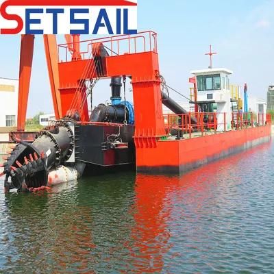 Diesel Engine Cutter Suction River Mud Dredging Ship for Nigeria