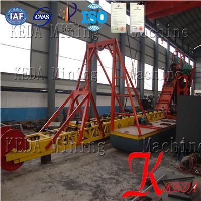 Keda Professional Gold Dredger/ Bucket Ladder Dredger