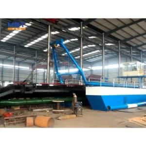 Mining Machine 10inch River Sand Suction Dredger for Dredging Under Water with Mud Pump