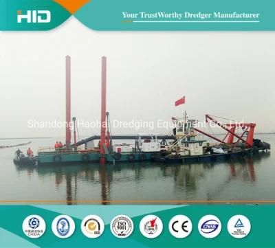 HID Brand Cutter Suction Dredger Sand Mining Machine in China for Sale