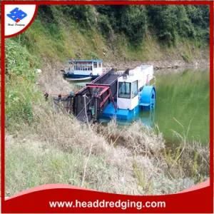 Head Dredging Weed Harvester and Floating Trash Collector