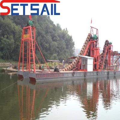 Long Working Life Chain Bucket River Gold and Diamond Dredger